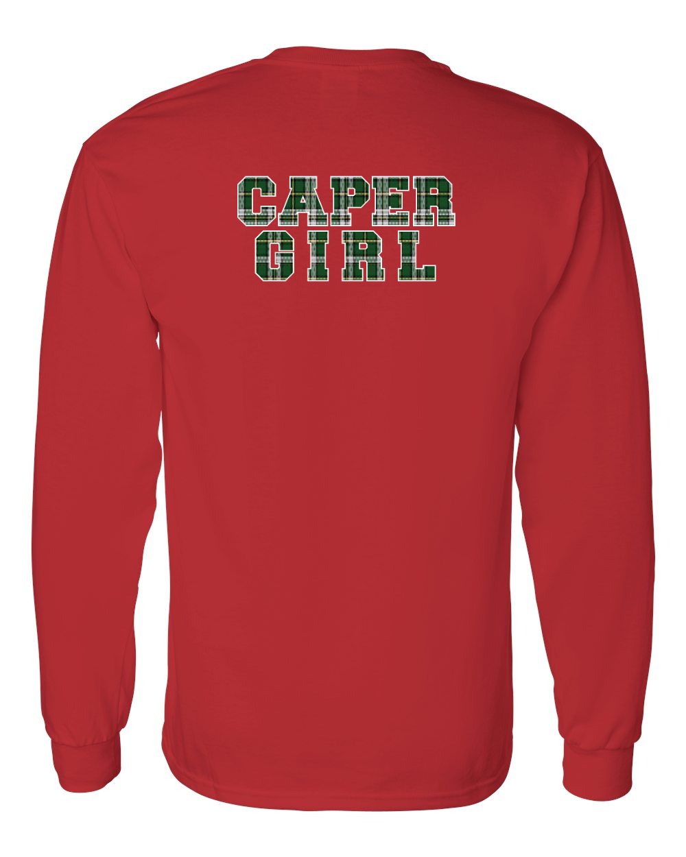 Caper Girl Left Chest and Back Long Sleeve Tee