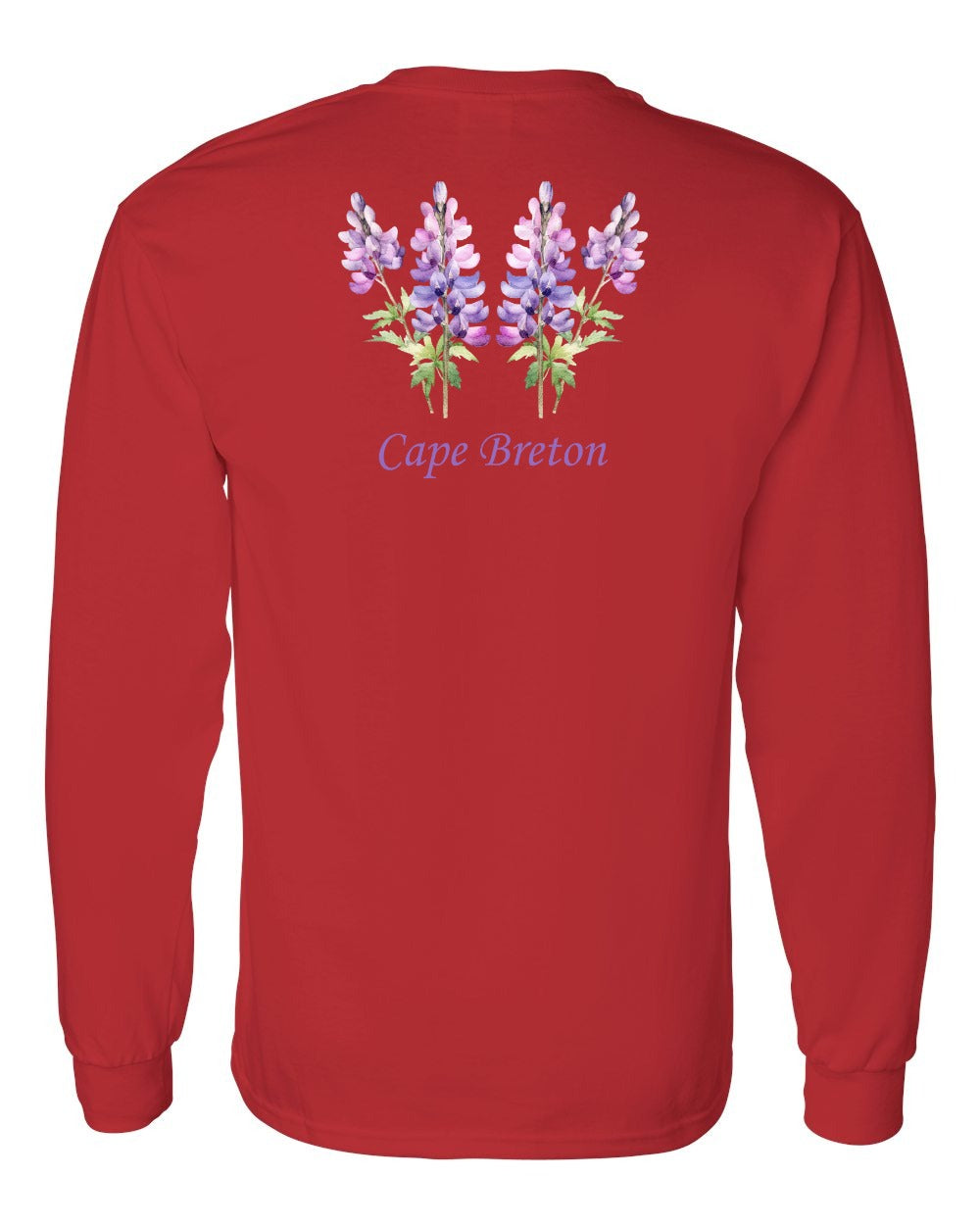 CB Lupin Left Chest and Back Long Sleeve Tee - Unisex