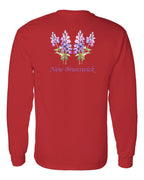 NB Lupins Left Chest and Back Long Sleeve Tee - Unisex