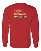 New Bruns Wicker Left Chest and Back Long Sleeve Tee - Unisex