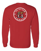 Eh Team Left Chest and Back Long Sleeve - Gildan Canada (sewn Internationally) - Unisex