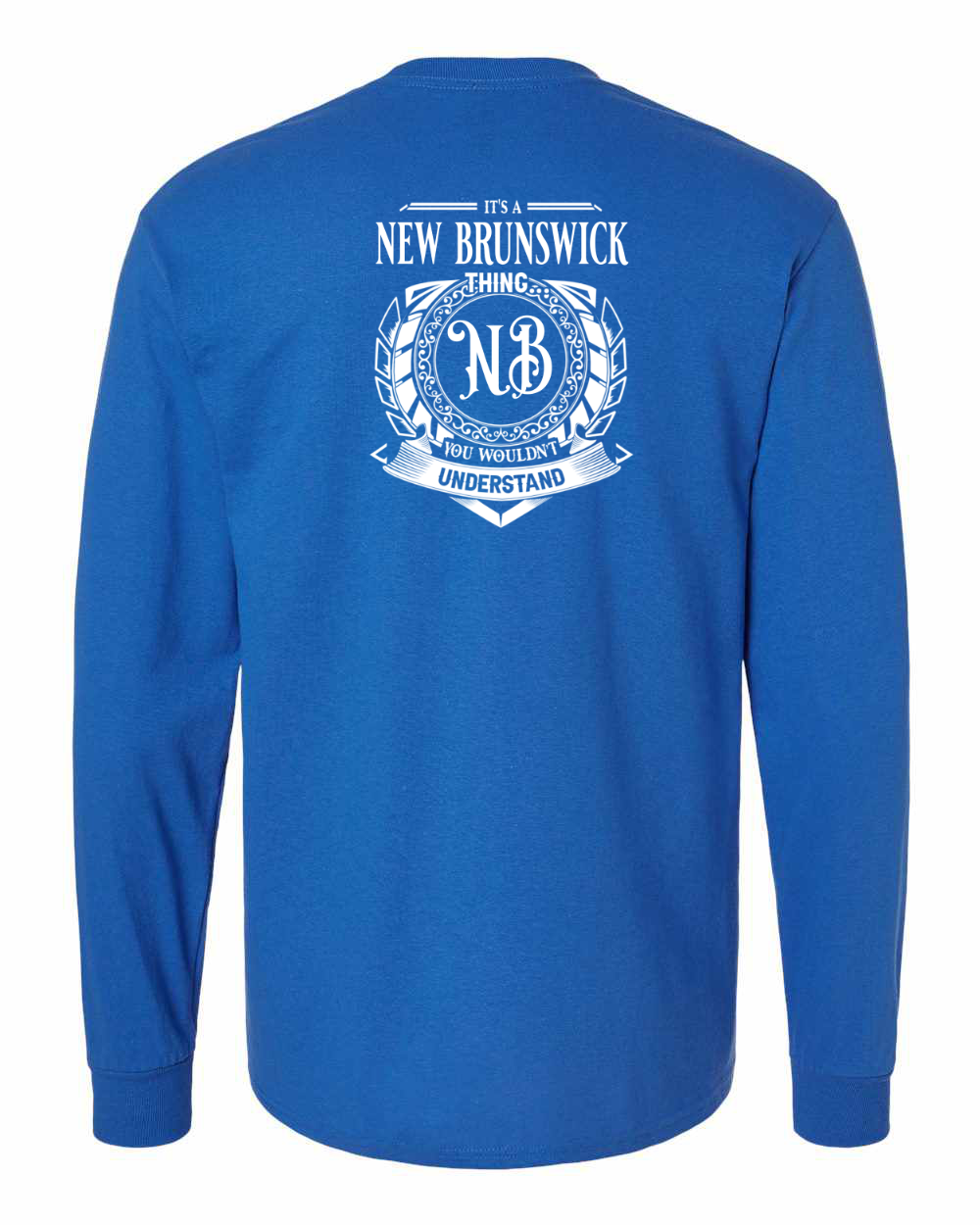 It's  A NB Thing Left Chest and Back Long Sleeve Tee - Unisex