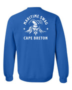 Maritime Swag CB Pirate Left Chest and Back Crewneck Sweatshirt - Unisex