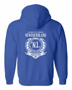 It's  A NFLD Thing Left Chest and Back Zip Hoodie - Unisex