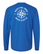 Maritime Swag NS Compass Left Chest and Back Long Sleeve Tee - Unisex