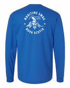 Maritime Swag NS Pirate Left Chest and Back Long Sleeve Tee - Unisex