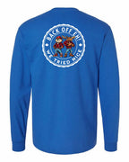 Back off  Eh ! We Tried Nice Left Chest and Back Long Sleeve - Gildan Canada (sewn Internationally) - Unisex