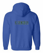 Bluenoser Left Chest and Back Zip Hoodie - Unisex