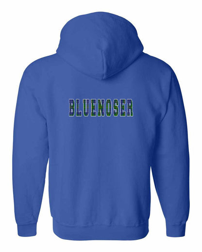 Bluenoser Left Chest and Back zip-hoodie