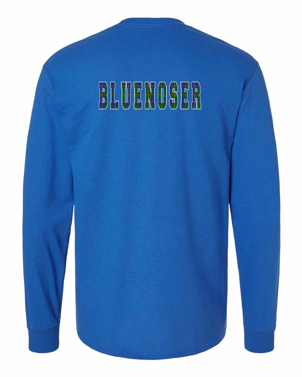 Bluenoser Left Chest and Back Long Sleeve Tee - Unisex