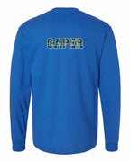 Caper Left Chest and Back Long Sleeve Tee - Unisex