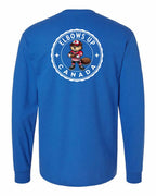 Elbows up Beaver Left Chest and Back Long Sleeve - Gildan Canada (sewn Internationally) - Unisex