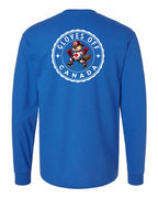 Gloves Off Beaver Left Chest and Back Long Sleeve - Gildan Canada (sewn Internationally) - Unisex