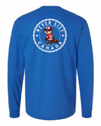Never 51st Beaver Left Chest and Back Long Sleeve - Gildan Canada (sewn Internationally) - Unisex