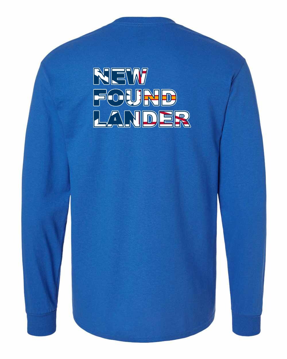 New Found Lander Left Chest and Back Long Sleeve
