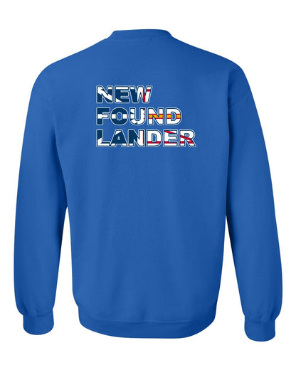 New Found Lander Left Chest and Back Crewneck Sweatshirt