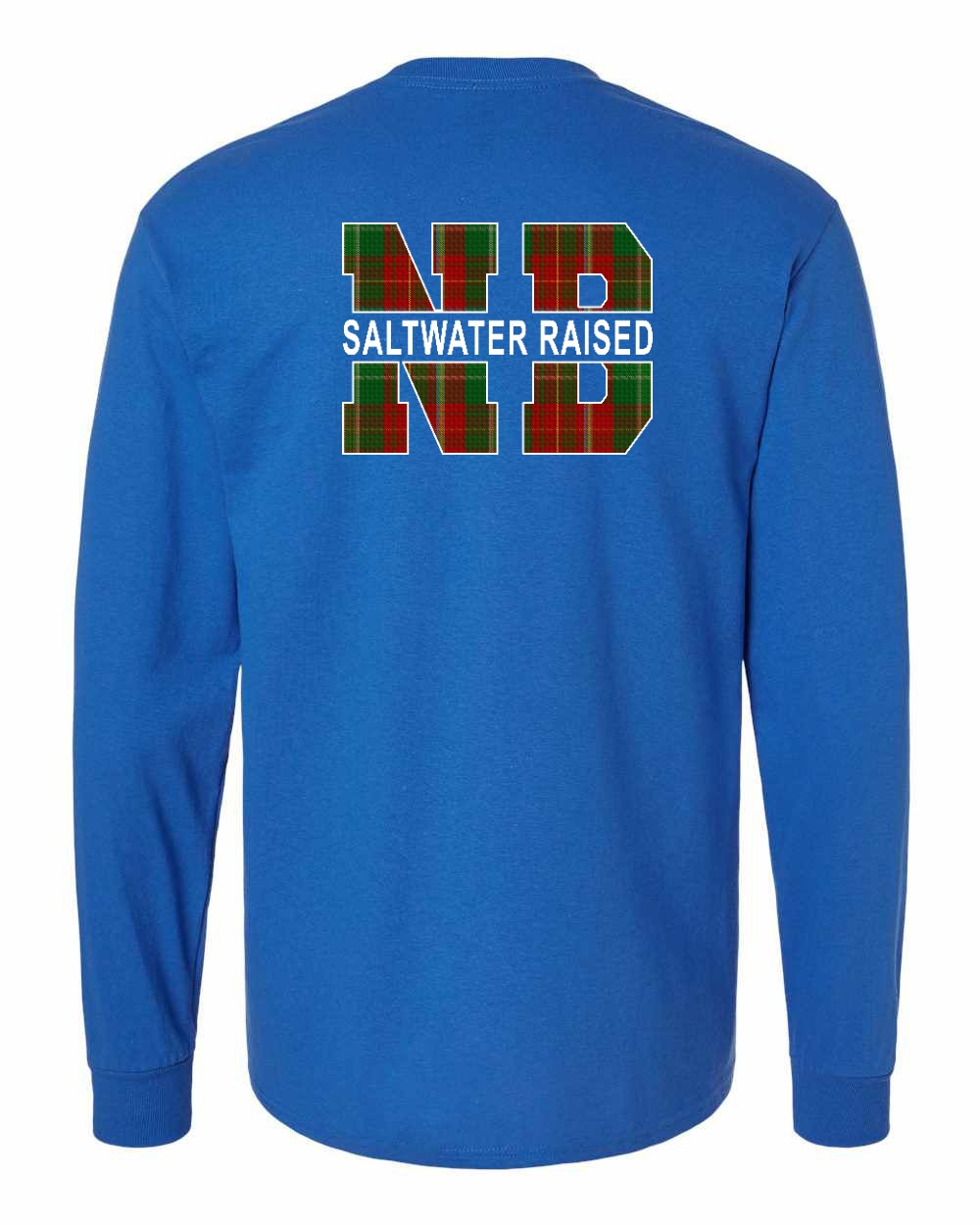 Newbrunswick Saltwater Raised Left Chest and Back Long Sleeve