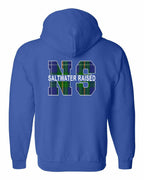 Saltwater Raised NS Left Chest and Back Zip Hoodie - Unisex