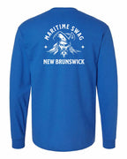 Maritime Swag NB Pirate Left Chest and Back Long Sleeve Tee - Unisex