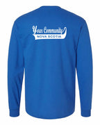 Custom Your Community Swoop (NS) Left Chest and Back Long Sleeve Tee - Unisex