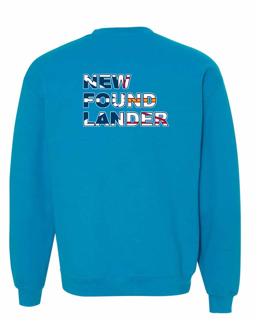 New Found Lander Left Chest and Back Crewneck Sweatshirt