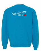 NFLD Nurse Left Chest and Back Crewneck Sweatshirt - Unisex