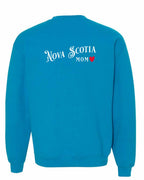 NS Mom Left Chest and Back Crewneck Sweatshirt - Unisex