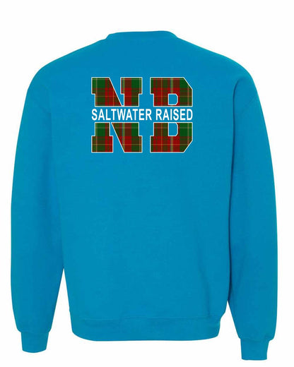 New Brunswick Saltwater Raised Left Chest and Back Crewneck