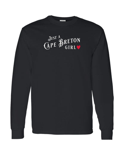 Just  a Cape Breton Girl Long Sleeve t-shirt