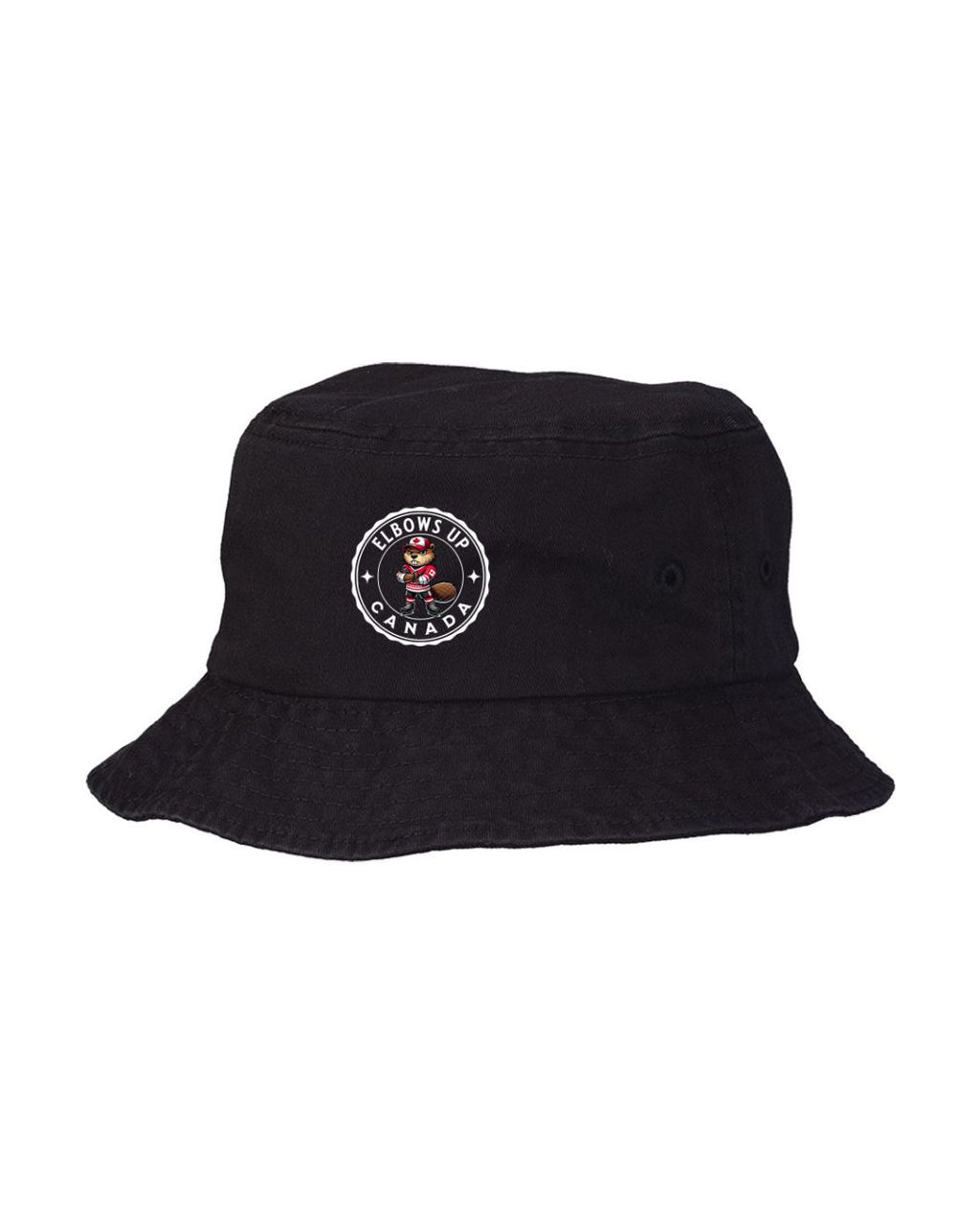 Elbows Up Beaver Bucket Hat