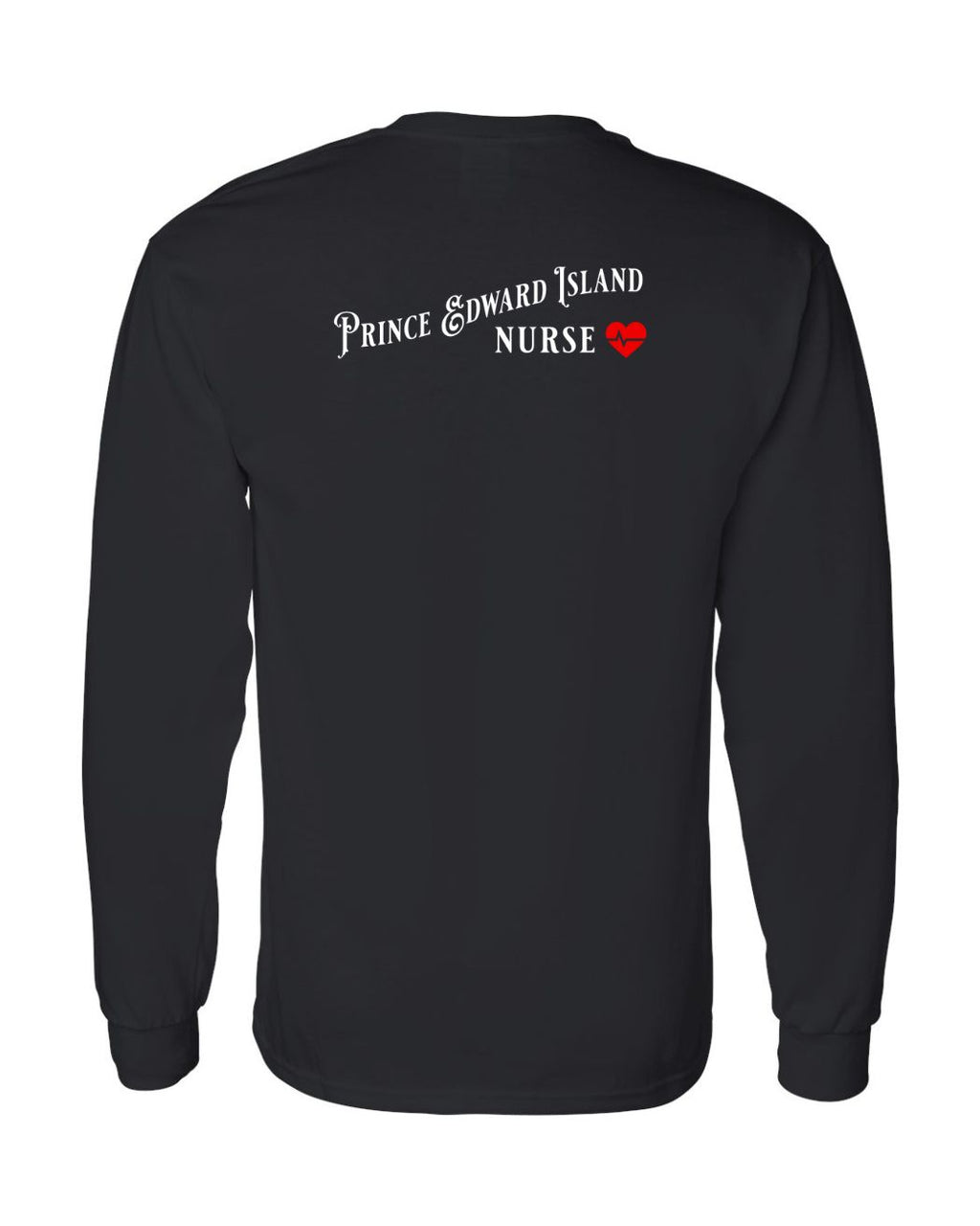PEI Nurse Left Chest and Back Long Sleeve - Unisex