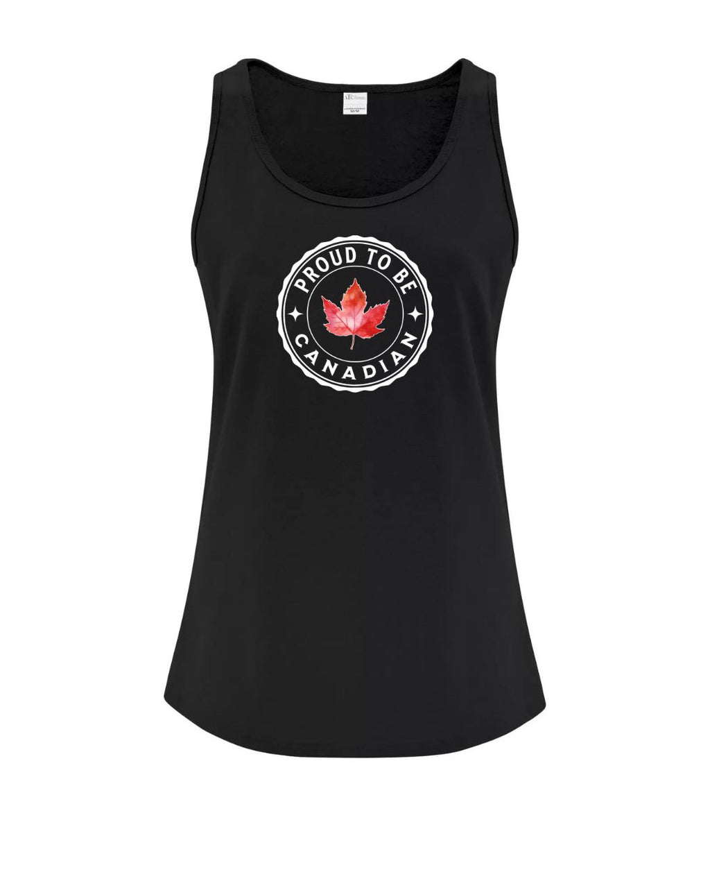 Proud To Be Canadian Leaf Women's Tank Tops - Gildan Canada (sewn Internationally)