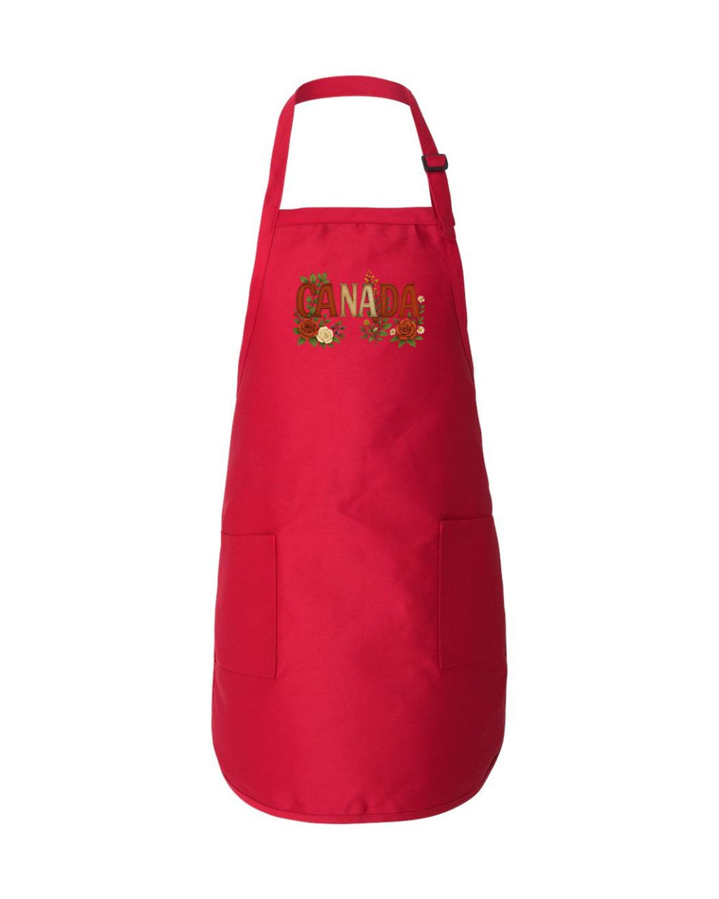 Canada Flowers Apron