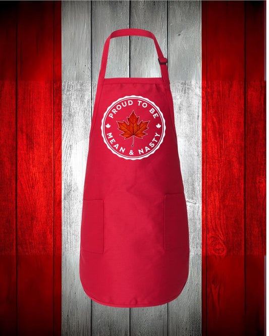 Mean and Nasty Canadians Eh! Apron