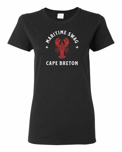Maritime Swag Cape Breton Mandala Red Lobster Full Women's Tee