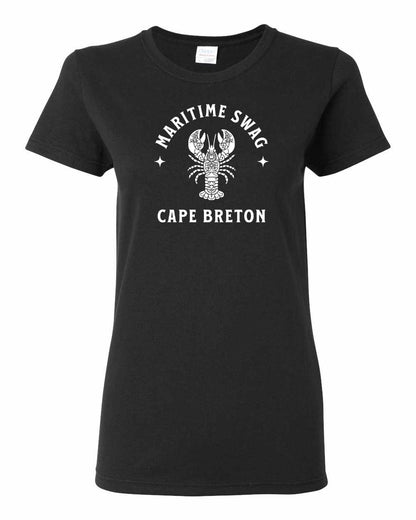 Maritime Swag Cape Breton Mandala white Lobster Full Women's Tee