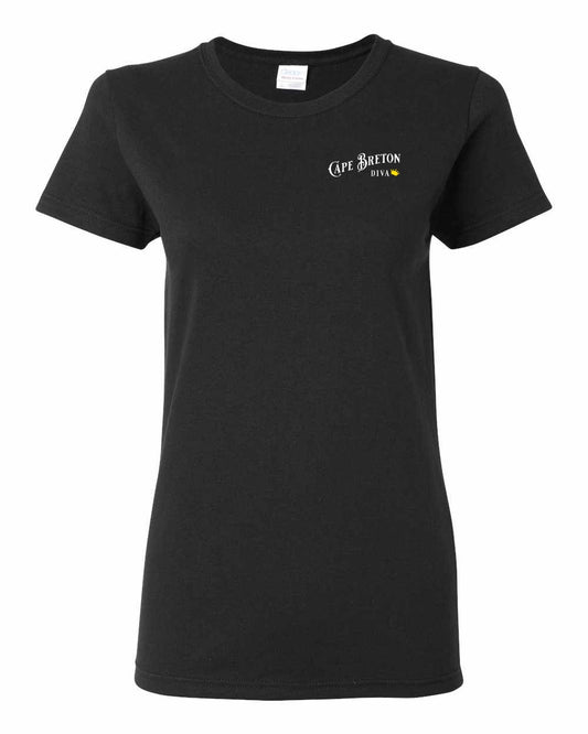 Cape Breton Diva Left Chest Women's Tee