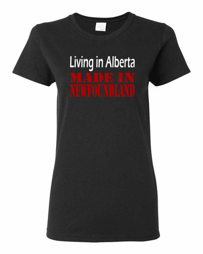Living Alberta Made in Newfoundland Full Women's Tee