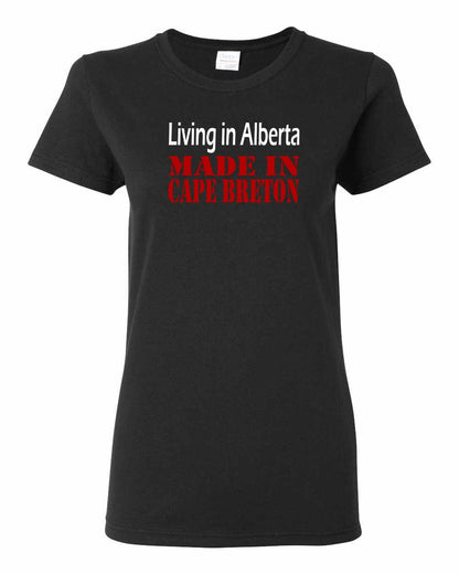 Living Alberta Made in Cape Breton Full Women's Tee