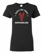 Maritime Swag NFLD Mandala Red Lobster Women's Tee