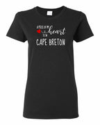 A piece of My heart in CB (Red Heart) Women's Tee
