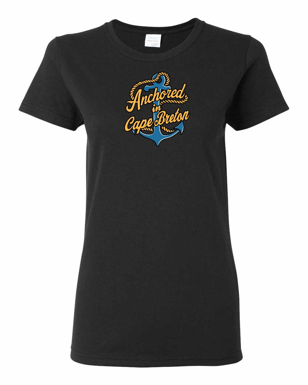 Anchored in Cape Breton (New Design) Full Women's Tee