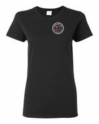 Back Off We Tried Nice Left Chest and Back Women's Tee - Gildan Canada (sewn Internationally)