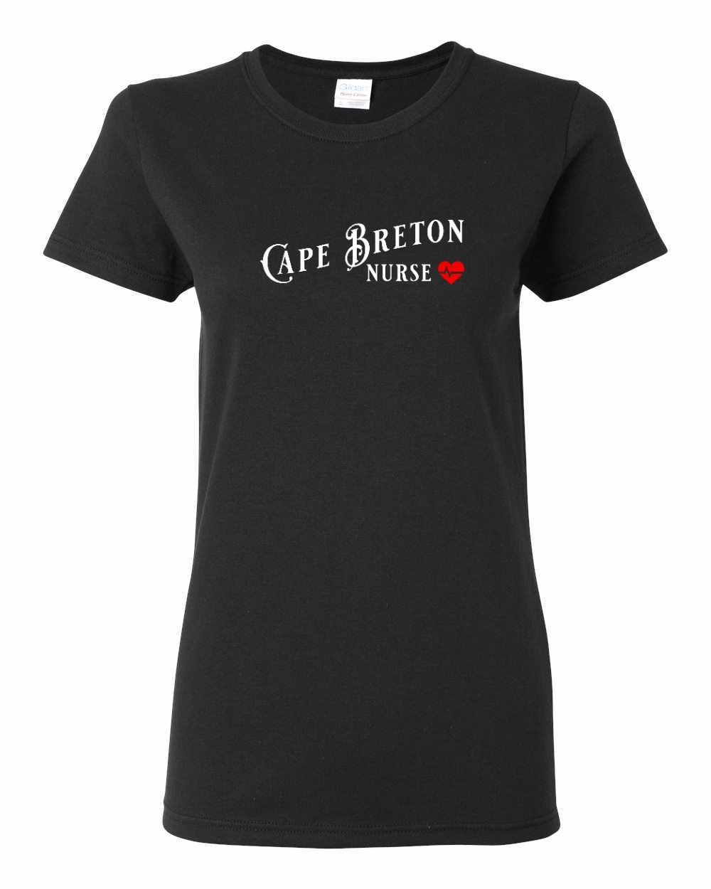 Cape Breton Nurse Full Women's Tee