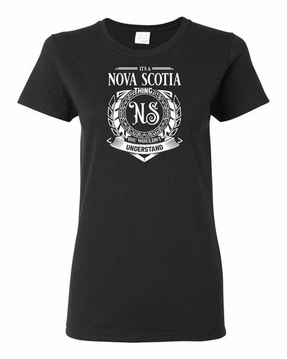 It's  A Nova Scotia Thing Full womens-tee