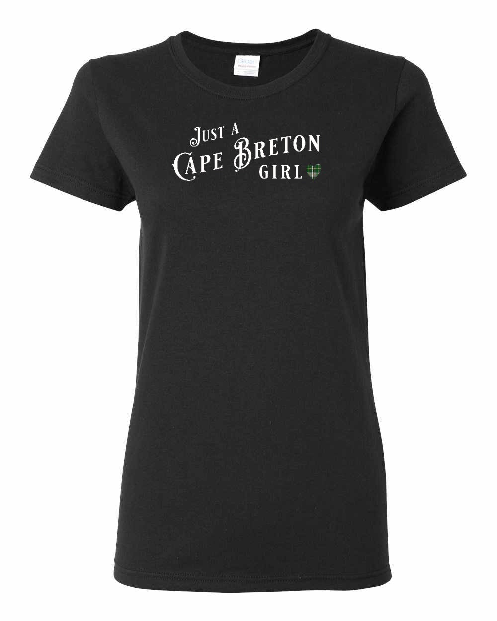 Just a Cape Breton Girl Tartan Full Women's Tee