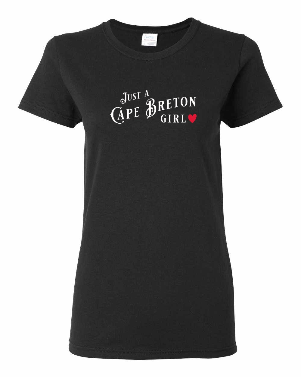 Just a CB Girl Red Heart Women's Tee