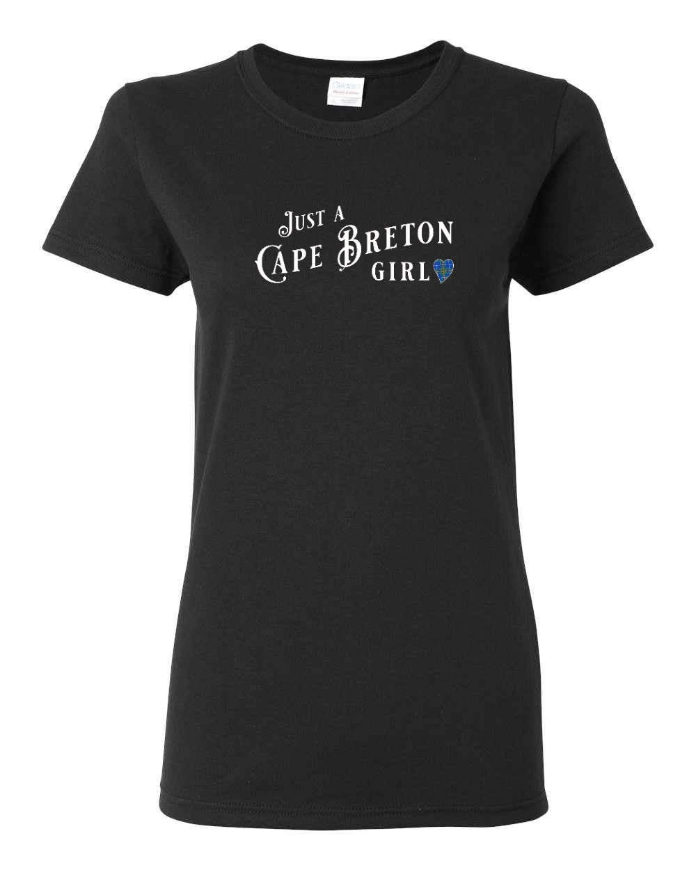 Just a Cape Breton Girl Tartan Full Women's Tee