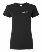 Just a NB Girl Tartan Left Chest and Back Women's Tee