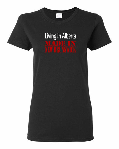 Living Alberta Made in New Brunswick Full Women's Tee